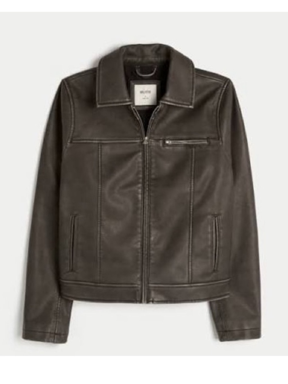 Hollister Faux Leather Motor jacket